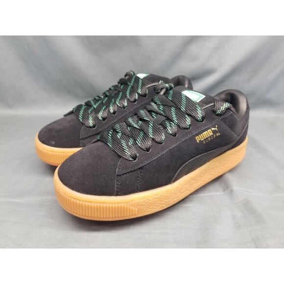 Puma Suede XL Skate Jr Sneakers Black Vine Gum Boys Size 6 NEW NO BOX! - Picture 4 of 12